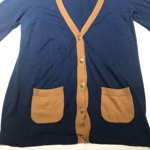 Navy Oversized Juicy Couture Cardigan